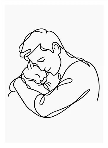 CatandMan BlackLines