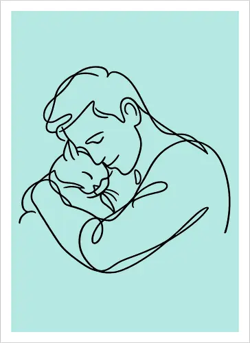 CatandMan BlackLines