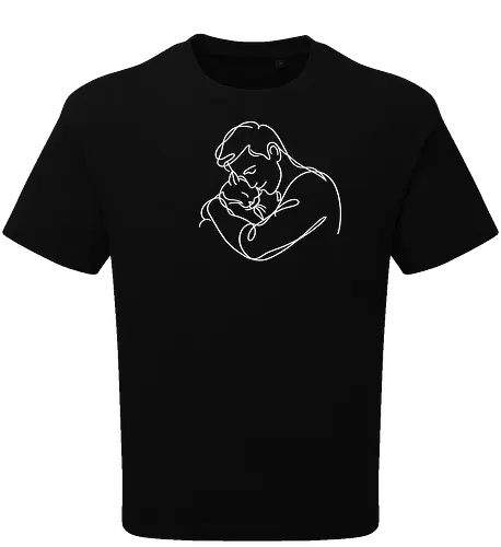 CatandMan WhiteLines