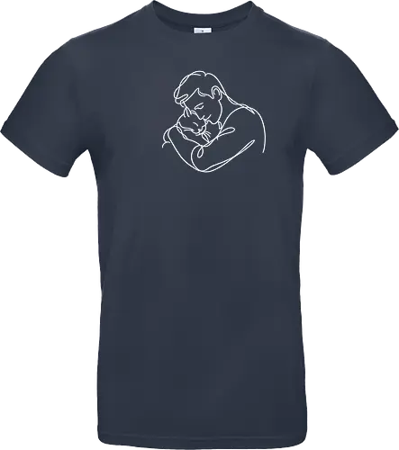 CatandMan WhiteLines