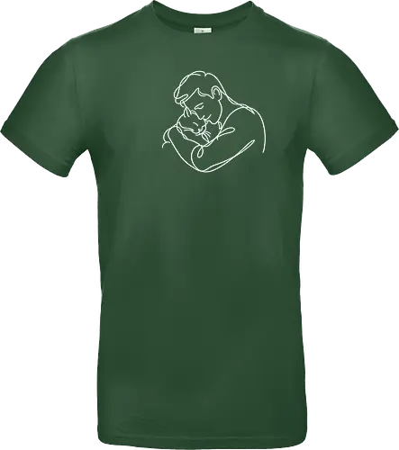 CatandMan WhiteLines