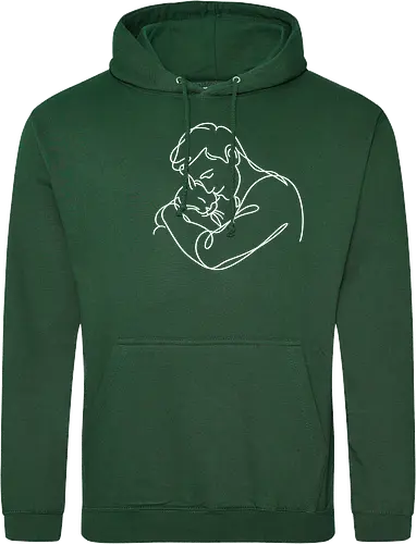 CatandMan WhiteLines