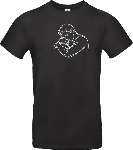 CatandMan WhiteLines - Simlow, Herz, Twitch, Streamer, Katze, Chaos, Liebe