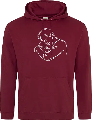 CatandMan WhiteLines