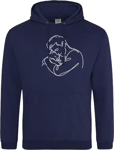 CatandMan WhiteLines