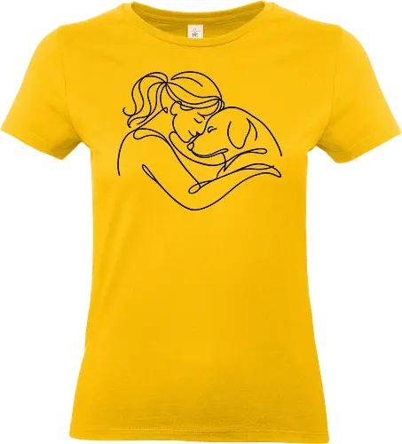 DogAndWoman - Simlow, Twitch, Streamer, Katze, Chaos, Liebe, Herz - Standard T-Shirt (Women)