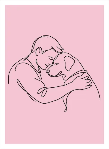 DogAndMan BlackLines