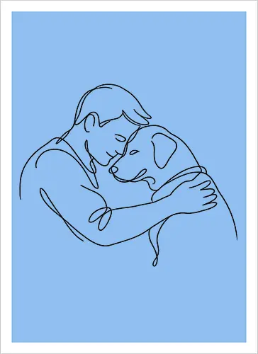 DogAndMan BlackLines