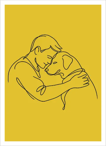 DogAndMan BlackLines