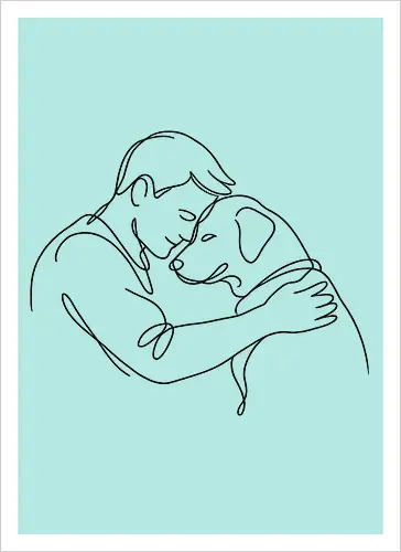 DogAndMan BlackLines