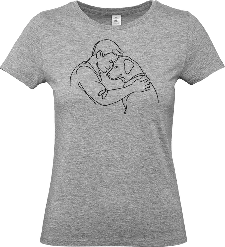 DogAndMan BlackLines - Chaos, Simlow, Twitch, Streamer, Katze - Standard T-Shirt (Women)