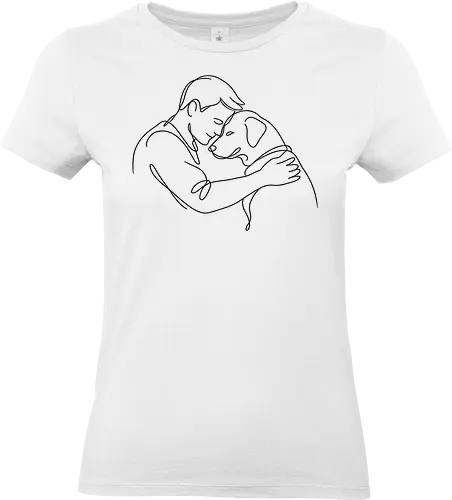 DogAndMan BlackLines - Chaos, Simlow, Twitch, Streamer, Katze - Standard T-Shirt (Women)