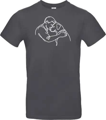 DogAndMan WhiteLines