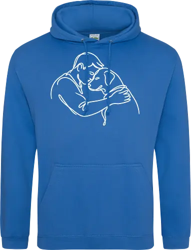 DogAndMan WhiteLines