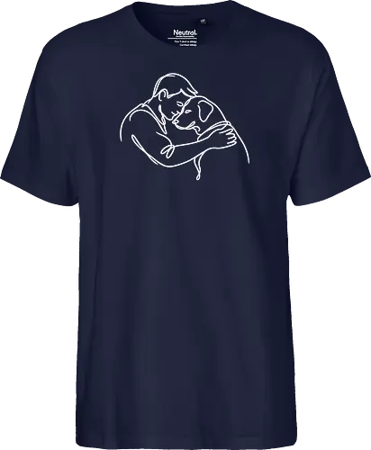 DogAndMan WhiteLines