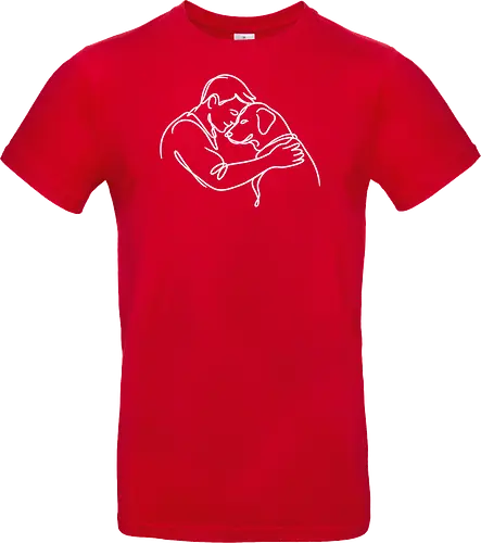 DogAndMan WhiteLines