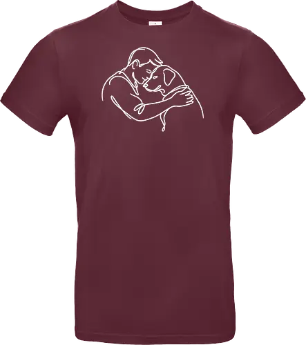 DogAndMan WhiteLines