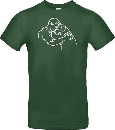 DogAndMan WhiteLines