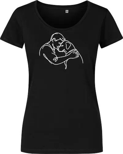 DogAndMan WhiteLines