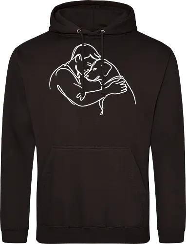 DogAndMan WhiteLines