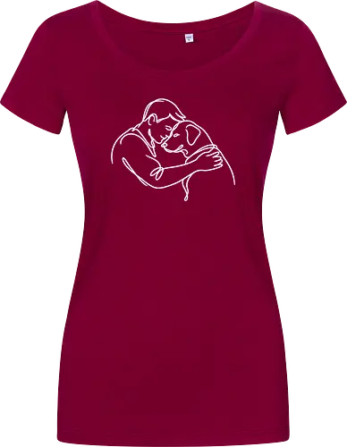 DogAndMan WhiteLines