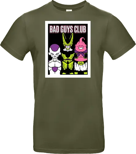 Bad Guys Club Retro Anime Villains Graphic