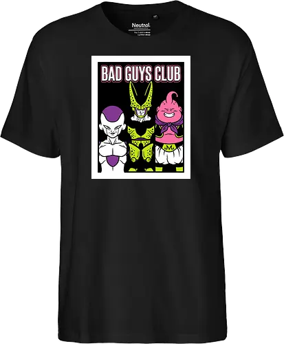 Bad Guys Club Retro Anime Villains Graphic