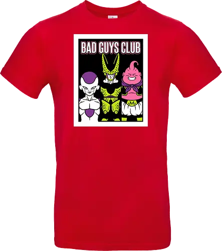 Bad Guys Club Retro Anime Villains Graphic