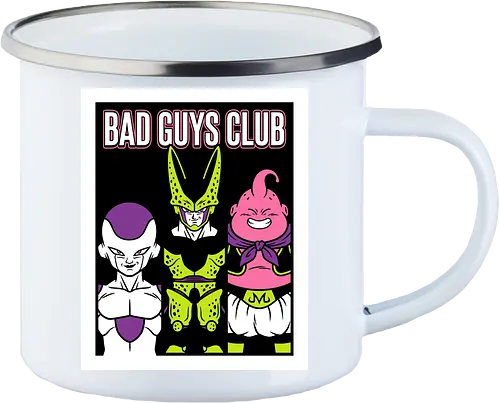 Bad Guys Club Retro Anime Villains Graphic
