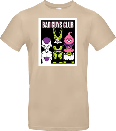 Bad Guys Club Retro Anime Villains Graphic