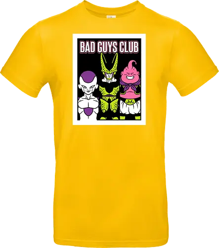 Bad Guys Club Retro Anime Villains Graphic