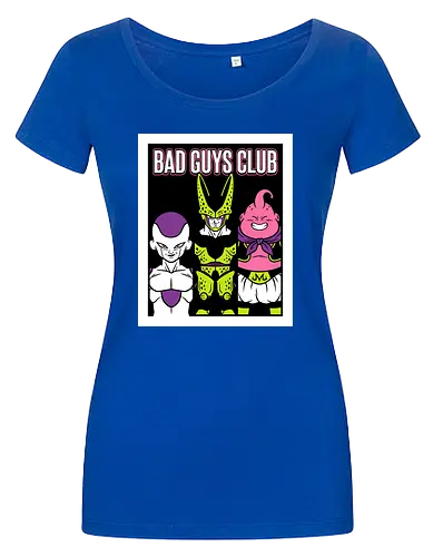 Bad Guys Club Retro Anime Villains Graphic