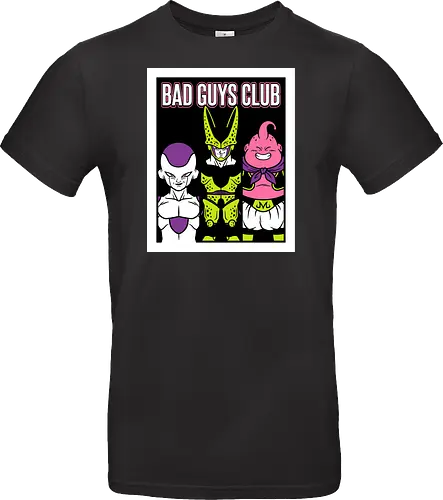 Bad Guys Club Retro Anime Villains Graphic
