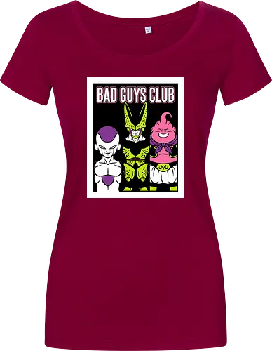 Bad Guys Club Retro Anime Villains Graphic