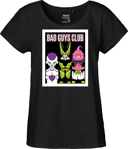 Bad Guys Club Retro Anime Villains Graphic