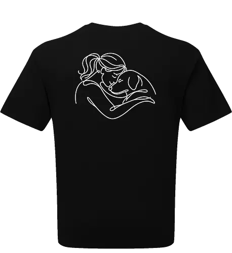 DogandWoman WhiteBack