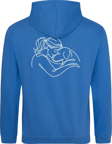 DogandWoman WhiteBack