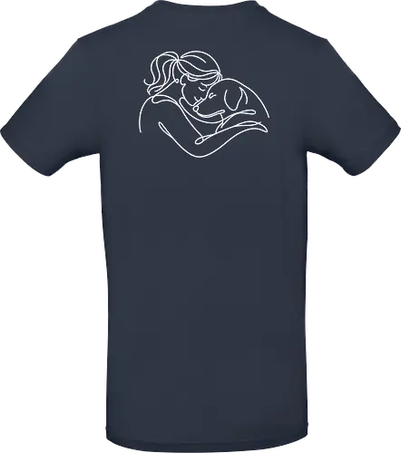 DogandWoman WhiteBack