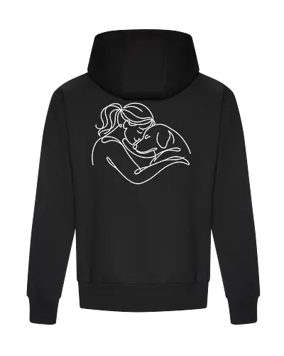 DogandWoman WhiteBack