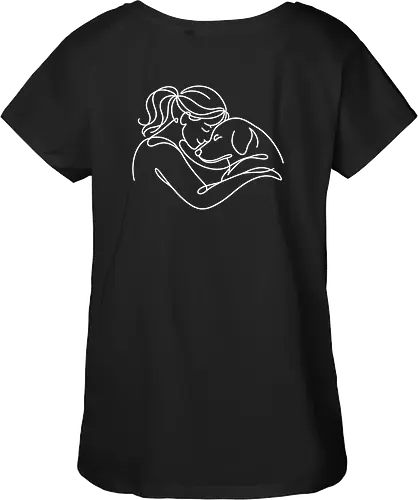 DogandWoman WhiteBack