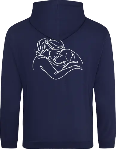 DogandWoman WhiteBack