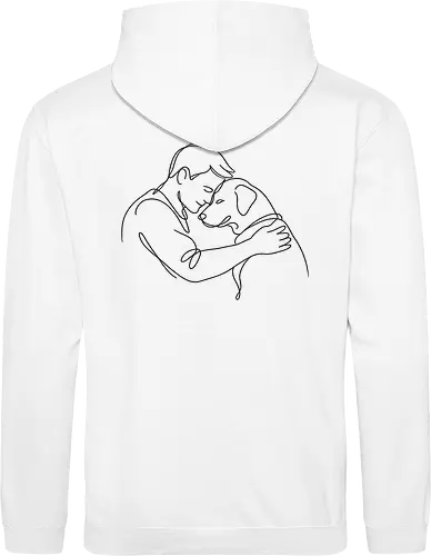 DogAndMan BlackLinesBack