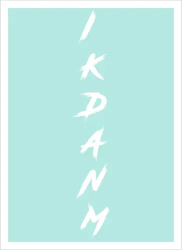 IKDANM backprint