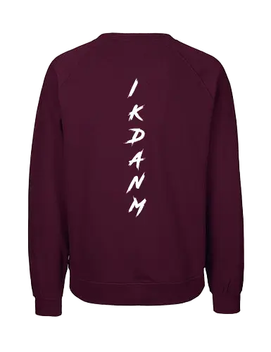 IKDANM backprint - Fairtrade Sweatshirt