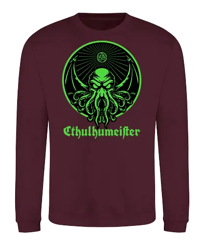 Cthulhu Drink Label - Occultism, Occult, Drinks, Drink, Drinking, Labels. Label, Jagermeister, Gothic, Hp Lovecraft, Lovecraftian, Lovecraft, H.p. Lovecraft, H P Lovecraft, Cosmic Horror, Cosmic, Horror, Great Old Ones, Cthulhu, Cthulhu Mythos, Mythos, Classic, Books, Book, God, Ancient Aliens, Ancient, Ancient Gods, Ancient One - Sweatshirt