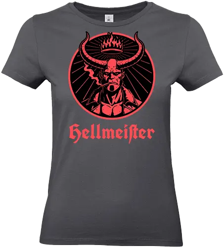 Hell Prince Comic Drink - Drinks, Science Fiction, Prince, Hell, Drink, Drinking, Labels. Label, Jagermeister, Gothic, Demon, Devil, Classic Horror, Horror, Comics, Comic, Dark Fantasy, Fantasy - Standard T-Shirt (Women)