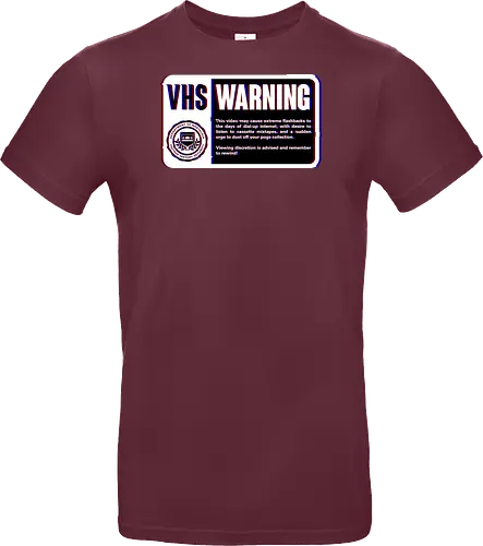 VHS Nostalgia Warning 