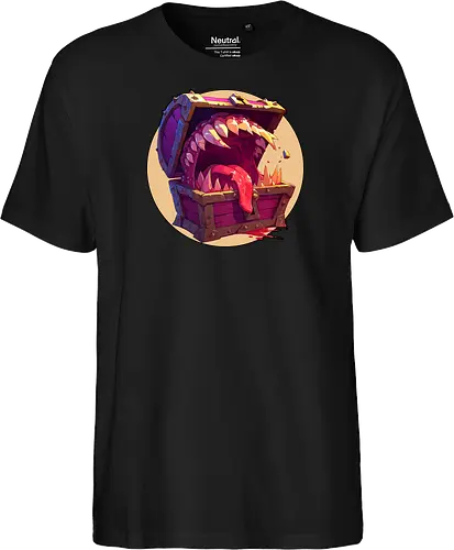 The Mimic - dungeon master, dungeons, dragons, mimic, monster manual, Pen and Paper, fantasy rpg, pathfinder rpg, critical hit, critical role, vecna, fire ball, ravenloft - Fairtrade T-Shirt