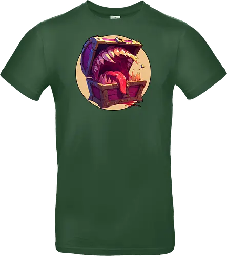 The Mimic - dungeon master, dungeons, dragons, mimic, monster manual, Pen and Paper, fantasy rpg, pathfinder rpg, critical hit, critical role, vecna, fire ball, ravenloft - Standard T-Shirt