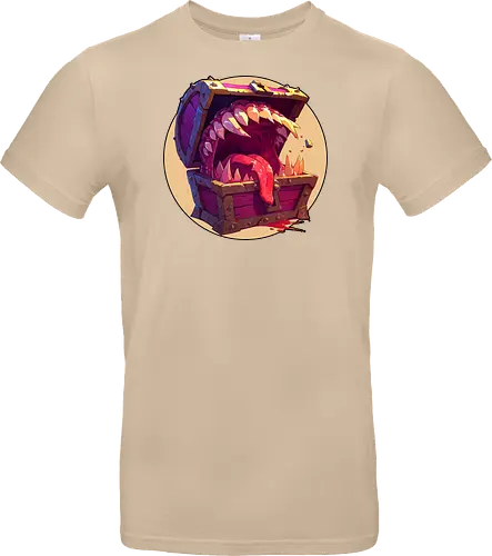The Mimic - dungeon master, dungeons, dragons, mimic, monster manual, Pen and Paper, fantasy rpg, pathfinder rpg, critical hit, critical role, vecna, fire ball, ravenloft - Standard T-Shirt